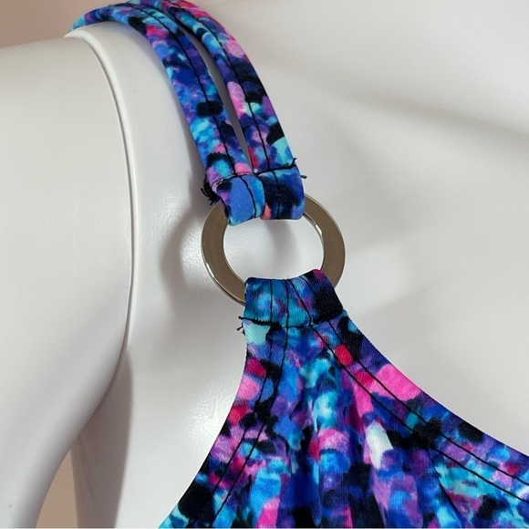 Bal Harbour Women’s Plus Swim Top Tankini size 14 - Picture 9 of 9